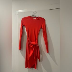 The Line by K wrap dress. Super flattering